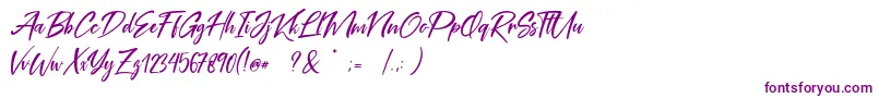 Coral Pen Free Font – Purple Fonts