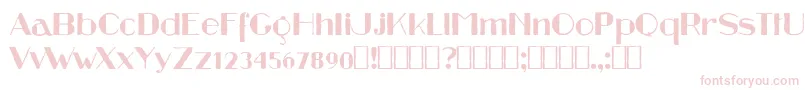 CordBlood Regular Font – Pink Fonts on White Background