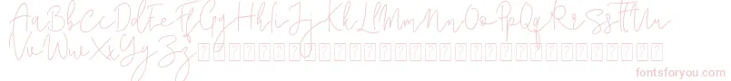 Corline Signature-Schriftart – Rosa Schriften