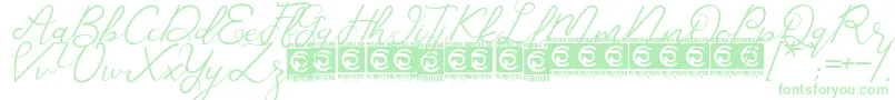 CorlitaScript Free Font – Green Fonts