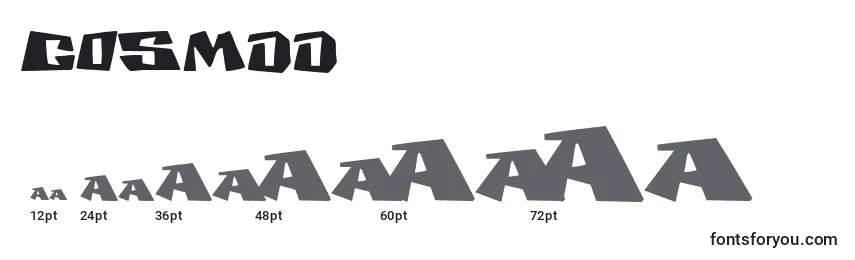 COSMDD   (124041) Font Sizes