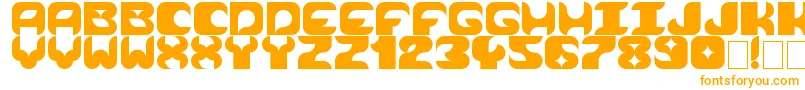 Cosmik Orchestra-fontti – oranssit fontit