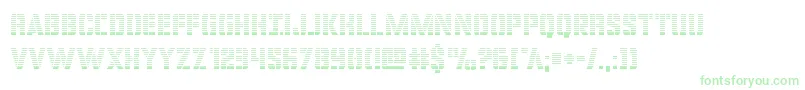 covertopsgrad Font – Green Fonts on White Background