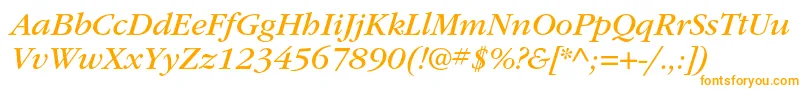 ItcgaramondstdBkita Font – Orange Fonts