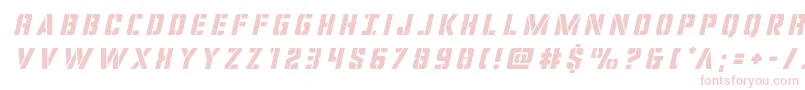 covertopstitleital Font – Pink Fonts on White Background