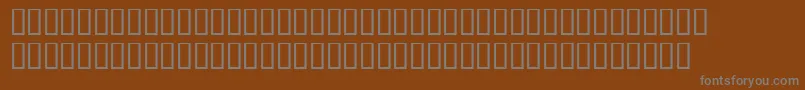 Шрифт crackaddict – серые шрифты на коричневом фоне