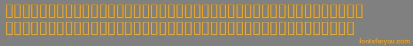 crackaddict Font – Orange Fonts on Gray Background