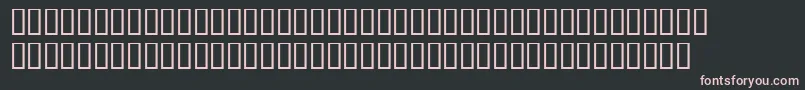 フォントcrackaddict – 黒い背景にピンクのフォント