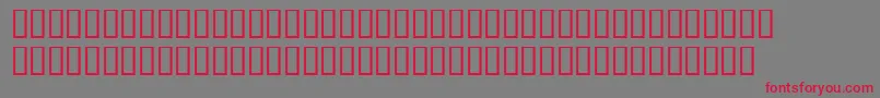 crackaddict Font – Red Fonts on Gray Background