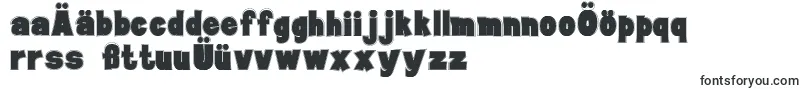 Шрифт JanbradyContour – немецкие шрифты
