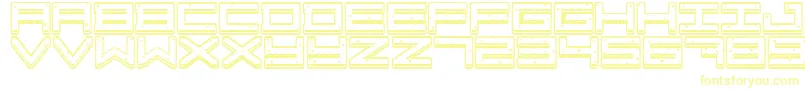 フォントCrazy COokies – 黄色のフォント