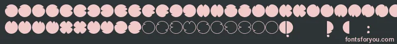 CodesRegular Font – Pink Fonts on Black Background