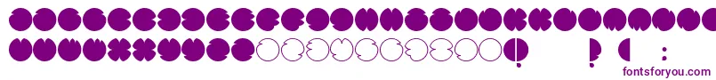 Шрифт CodesRegular – фиолетовые шрифты на белом фоне