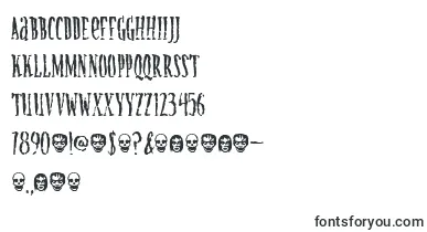 CREATURE font – graphite Fonts