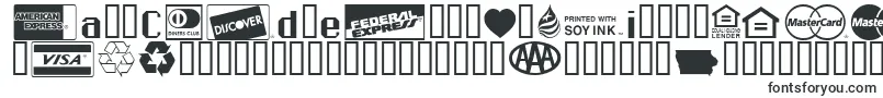 フォントCredit Cards – ロゴ用のフォント