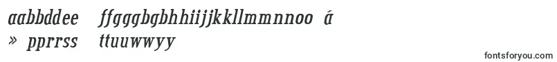 フォントcredit valley bold italic – ヨルバ文字
