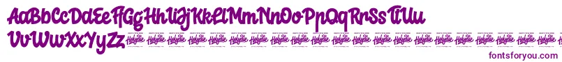 Crelay Font – Purple Fonts
