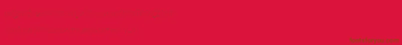 En savoir plus sur la police Creshex Brush Outline Police Creshex Brush Outline – polices brunes sur fond rouge