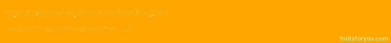 En savoir plus sur la police Creshex Brush Outline Police Creshex Brush Outline – polices vertes sur fond orange