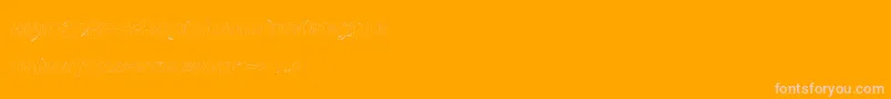 En savoir plus sur la police Creshex Brush Outline Police Creshex Brush Outline – polices roses sur fond orange