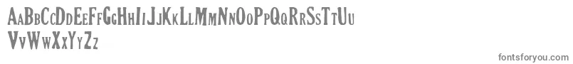 CRIMSON PETAL-Schriftart – Graue Schriften auf weißem Hintergrund