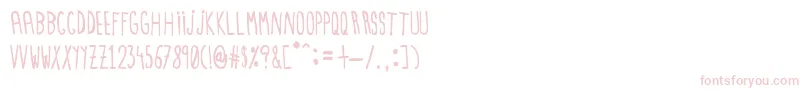 Lisätietoja Cristobal-fontista Cristobal-fontti – vaaleanpunaiset fontit