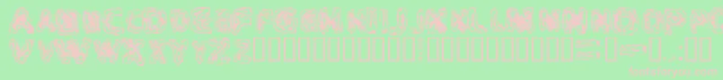 CRITM    Font – Pink Fonts on Green Background