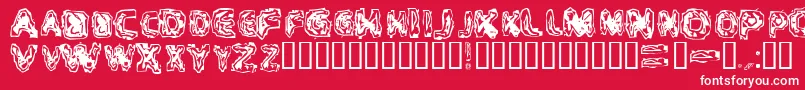 CRITM    Font – White Fonts on Red Background