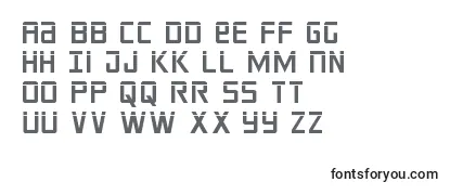 Обзор шрифта Crixuslaser