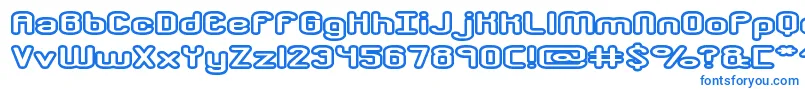 crkdwno2 Font – Blue Fonts