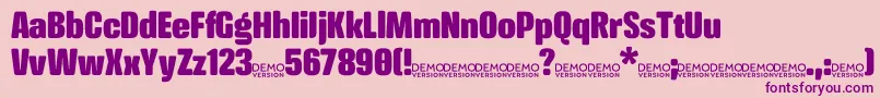 More about CrossfitDemo Black Font CrossfitDemo Black Font – Purple Fonts on Pink Background