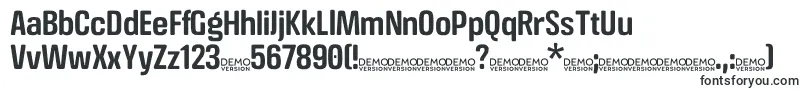 Шрифт CrossfitDemo Demi – классические шрифты