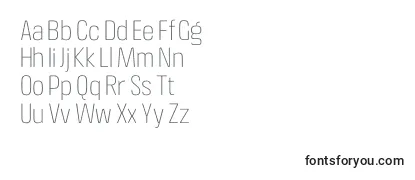 CrossfitDemo Thin Font