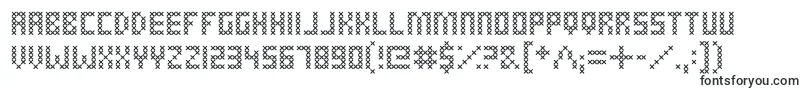 CrossStitched Font – Fonts for VK