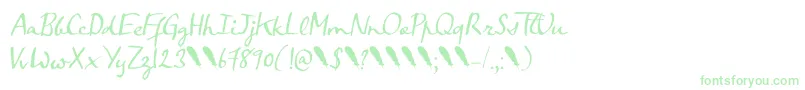 Crowfeather Script DEMO Font – Green Fonts