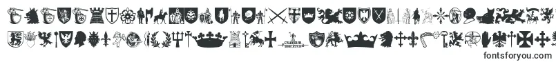Crusader-Schriftart – Helvetica-Schriften