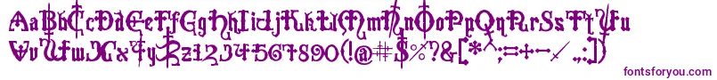 Crusades Font – Purple Fonts
