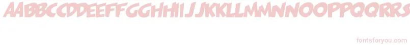 PagiJakarta Font – Pink Fonts on White Background