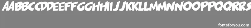 PagiJakarta Font – White Fonts on Gray Background