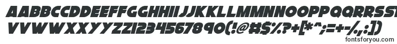 Cryogenix Italic-fontti – Kallellaan olevat fontit