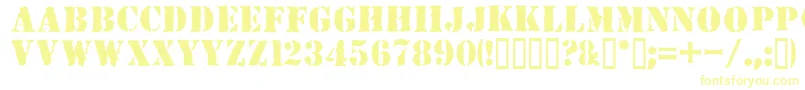 Duedate Font – Yellow Fonts