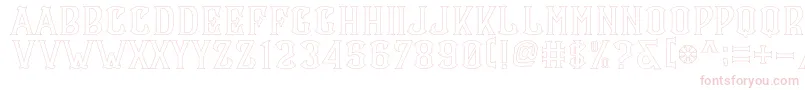 CS Maria Outline Font – Pink Fonts