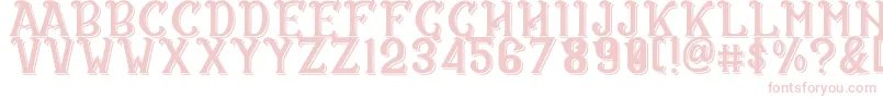 CS Rosalia Double Font – Pink Fonts