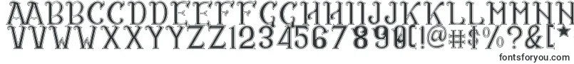 Шрифт CS Rosalia Dropline – шрифты для VK