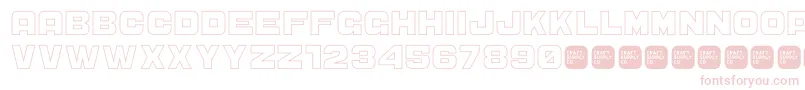 CS Sandreas Outline Font – Pink Fonts