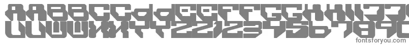 フォントcs3 – 白い背景に灰色の文字