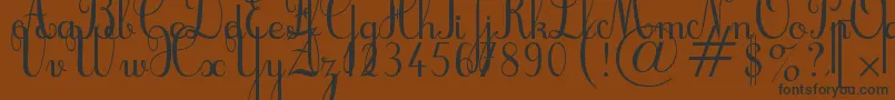 Подробнее о шрифте Cursif Шрифт Cursif – чёрные шрифты на коричневом фоне