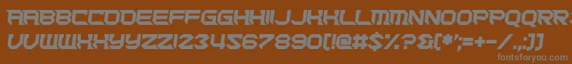 Шрифт Cut Deep – серые шрифты на коричневом фоне