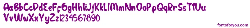 Cutie Bunnie Font – Purple Fonts