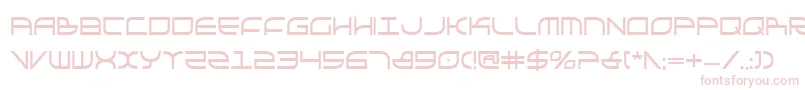 Galgabc Font – Pink Fonts on White Background